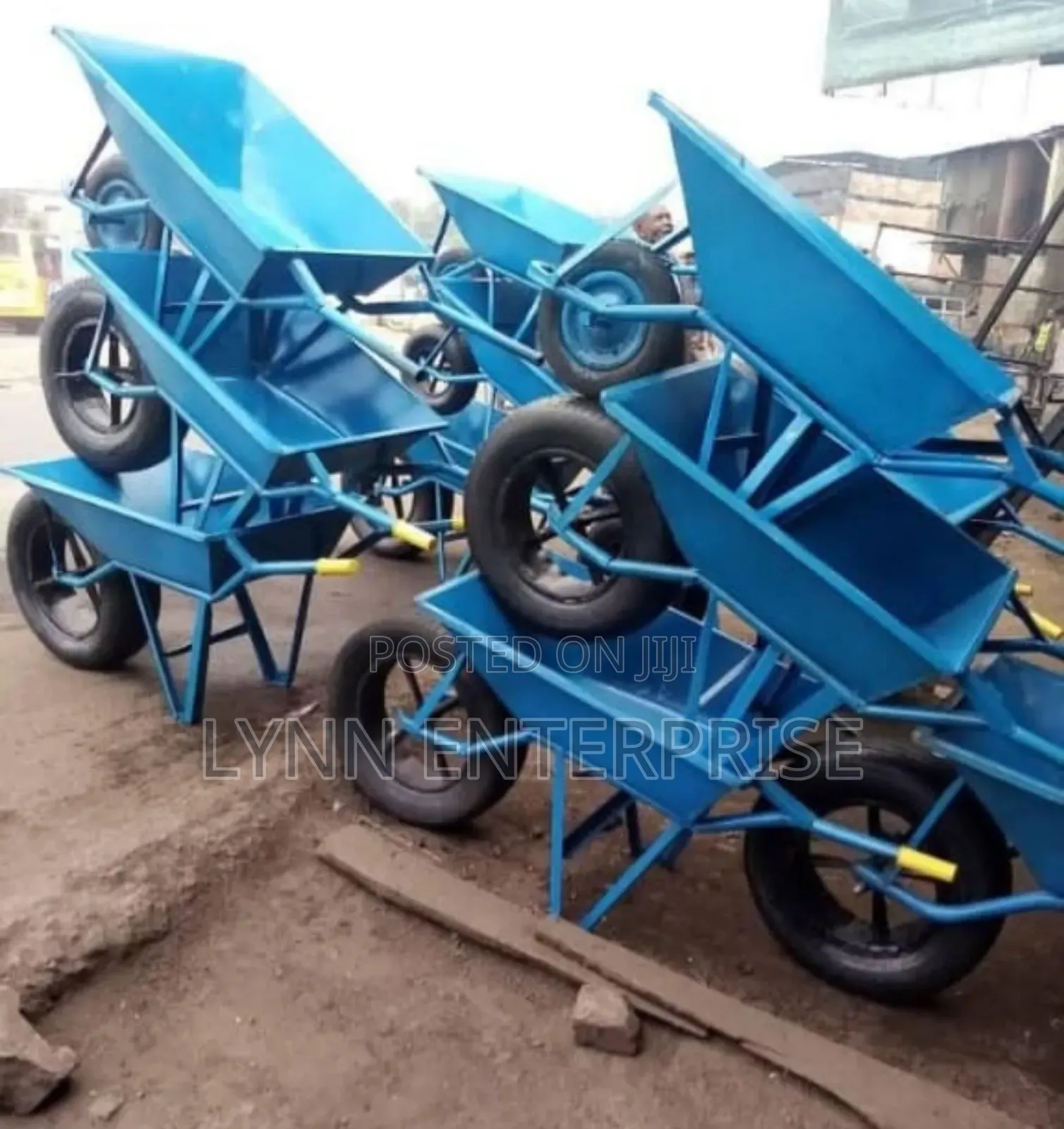 Heavy Gauge Wheel Barrows Machine