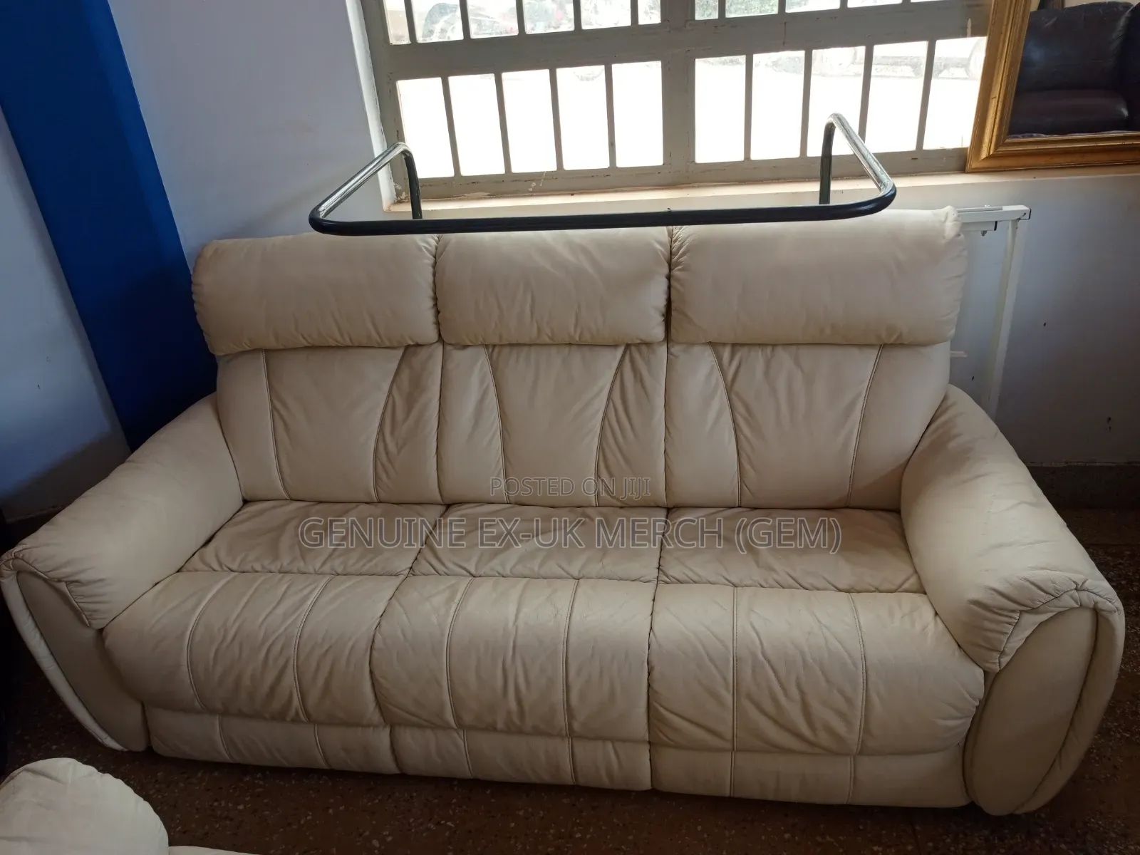 Ex-Uk Leather Sofas