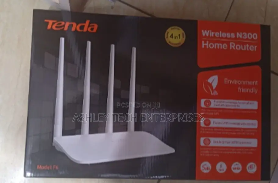New Tenda F6 Home Office Wireless Route