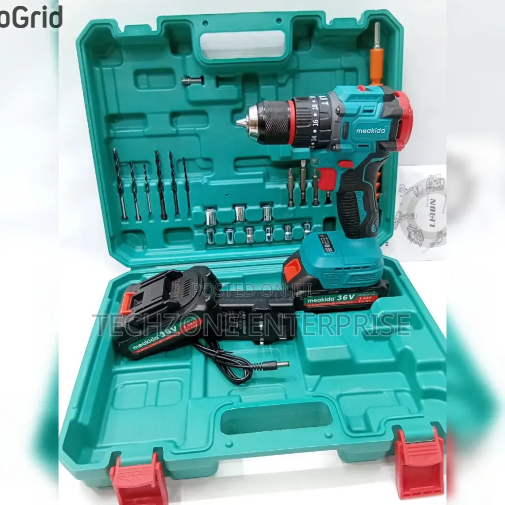 Brushless Cordless Meakida 36v Drill 