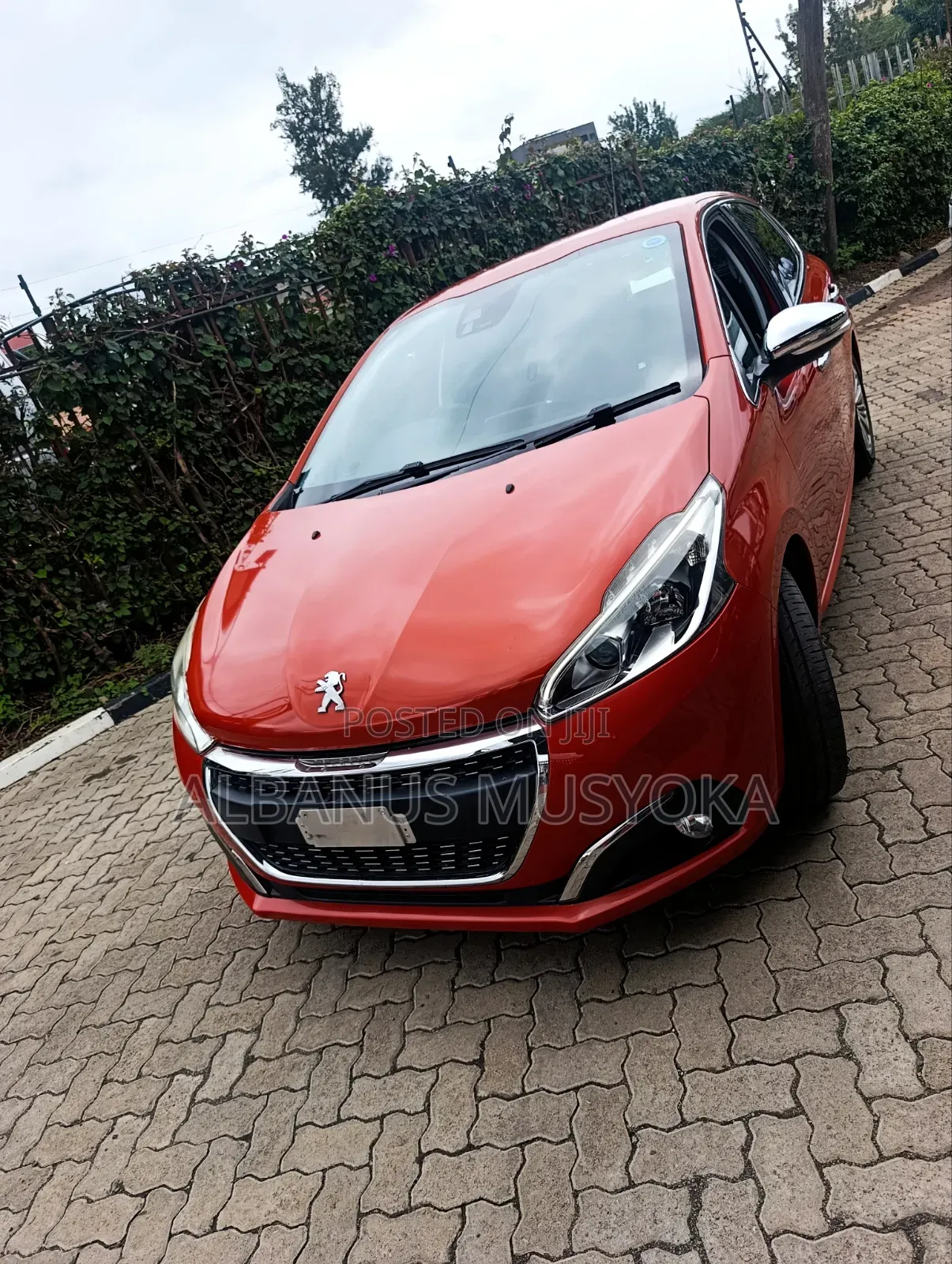 Peugeot 208 2018 Red