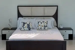 Black and Brown Chester Bed 6x6