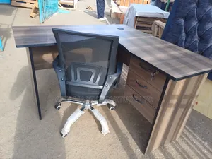 Smartest 1.2m by 1.2m Modern Lshaped Office Desk +Mesh Chair Offers