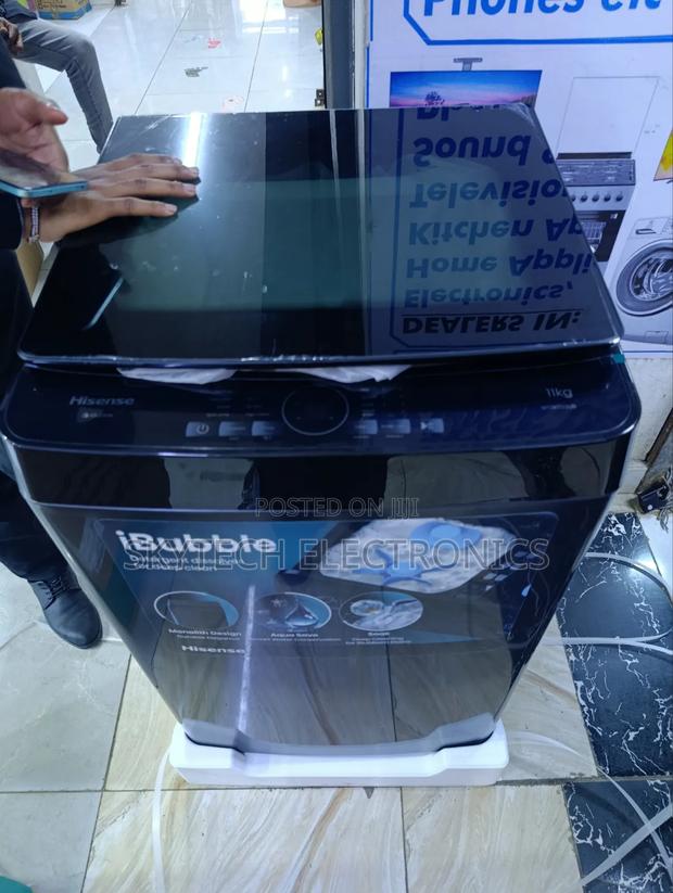 Hisense Washing Machine 11kg Top Load Full Automatic - thumbnail 2