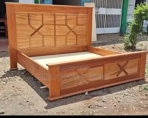 Brown Board Bed