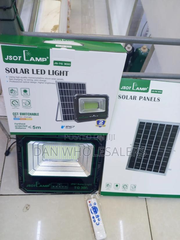 Jsot Lamp 300watts Solar Outdoor Floodlight 10m Projection