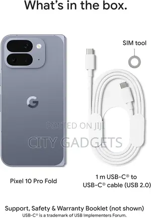 New Google Pixel 10 Pro Fold 256 GB Black