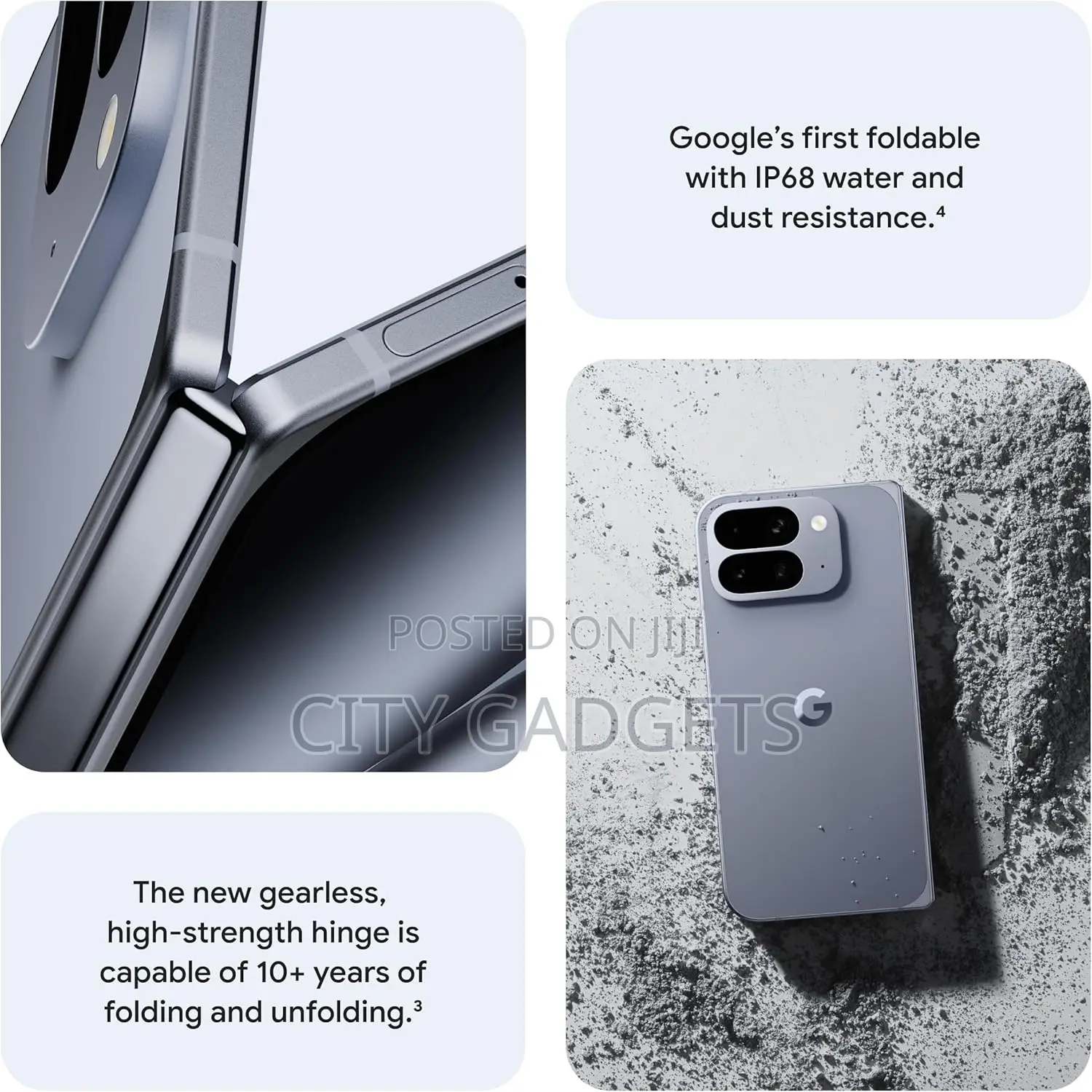 New Google Pixel 10 Pro Fold 256 GB Black