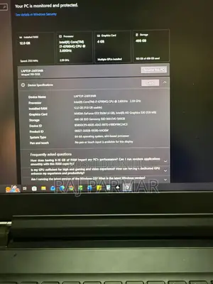 Laptop Lenovo 12GB Intel Core i7 SSD 500GB