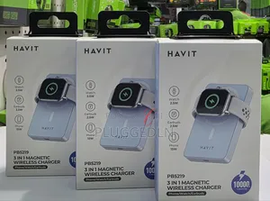 Havit *3 in 1* 10000mah 20w *Magnetic Wireless* Charging Power Bank