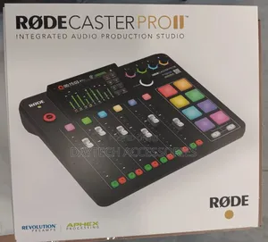 Rodecaster Pro Ii Integrated Audio Production Studio.