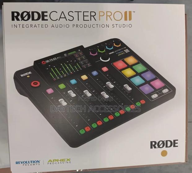 Rodecaster Pro Ii Integrated Audio Production Studio.