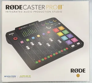 Rodecaster Pro Ii Integrated Audio Production Studio.