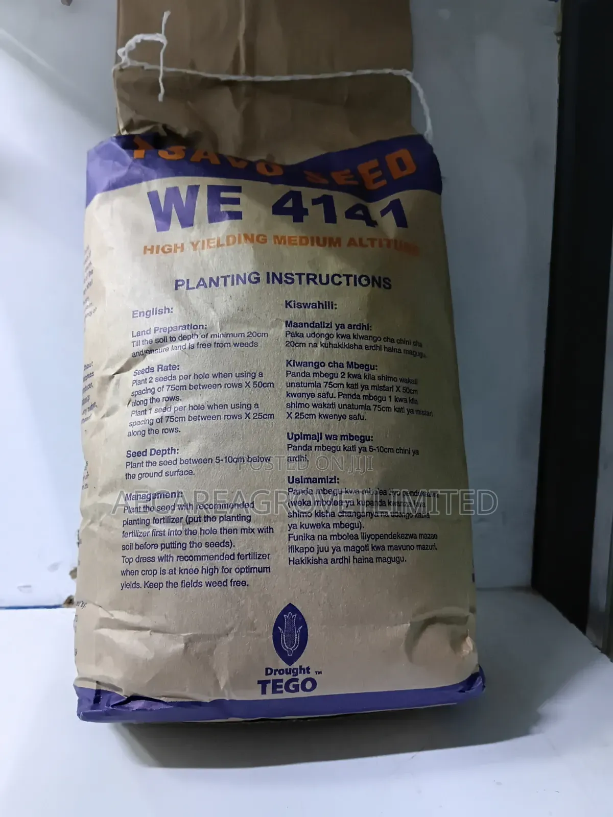 Maize Seeds Tsavo We 4141 2kgs
