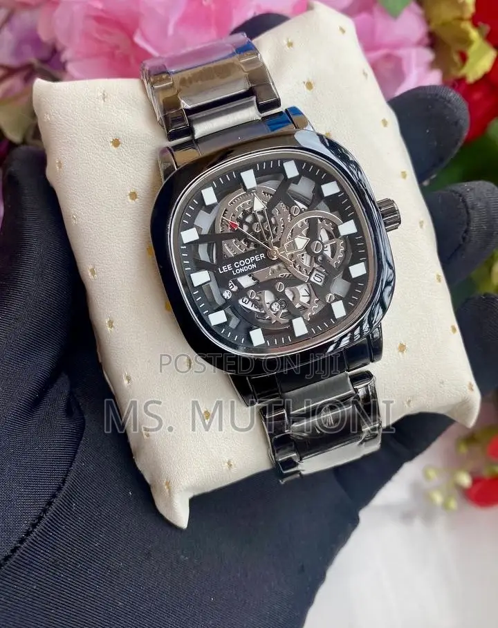 Lee Cooper London Men's Watch Ft a Skeleton Dial