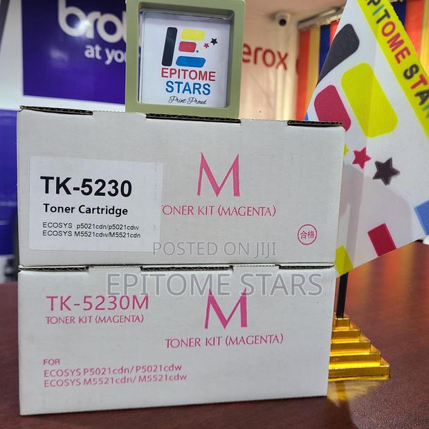 Genuine Kyocera Tk-5230m Magenta Toner Cartridge