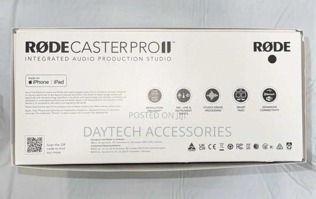 Røde Rødecaster Pro Ii All-in-One Production Solution for Podcasting.