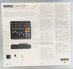 Røde Rødecaster Pro Ii All-in-One Production Solution for Podcasting.