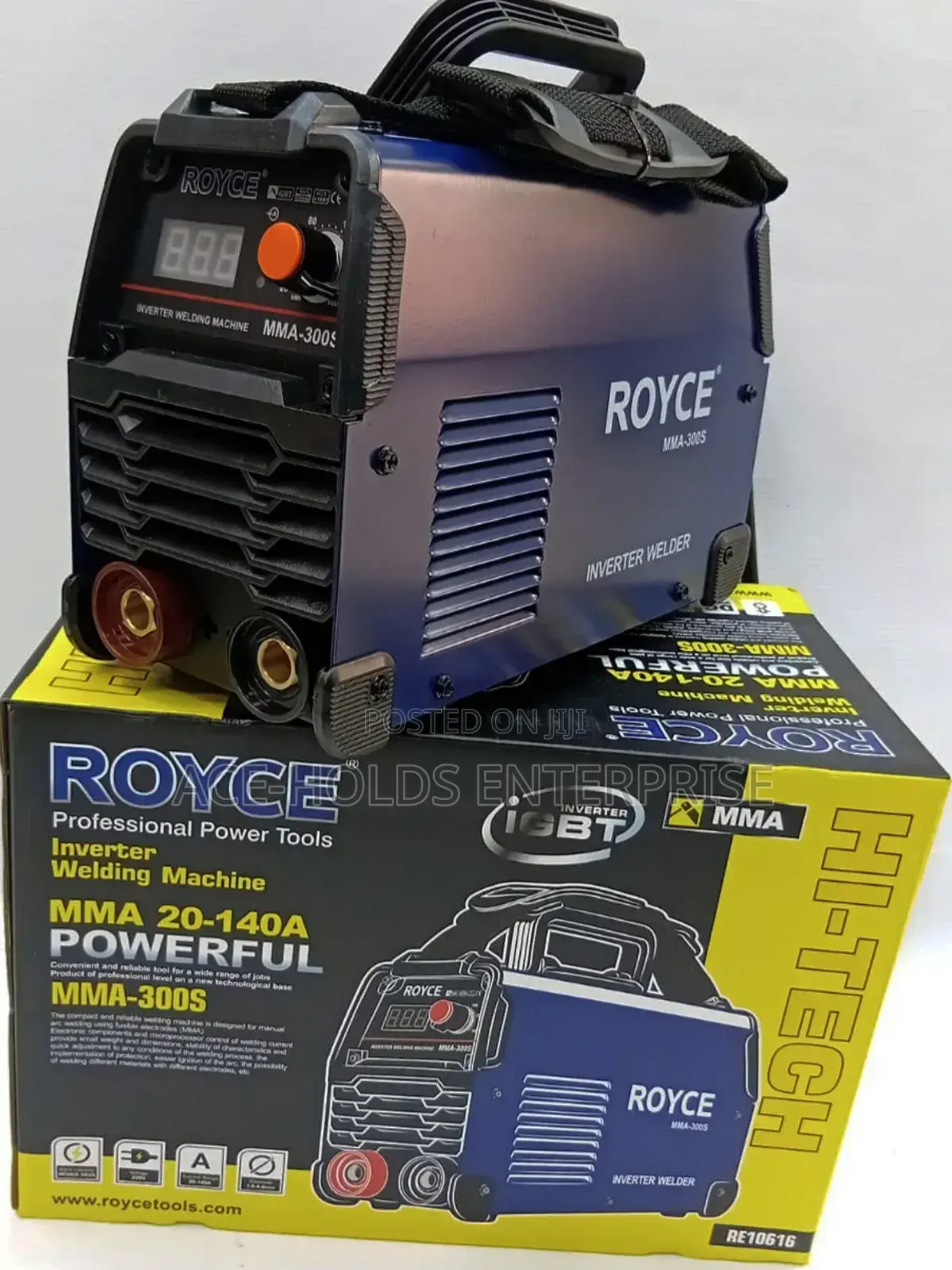 400s - Royce Professional Power Inverter Welding Machine - Mma 20-140a