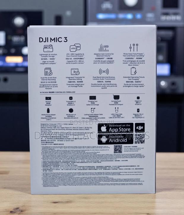 This Is Dji Mic 3 2-Person Compact Wireless Microphone System - Black - thumbnail 2