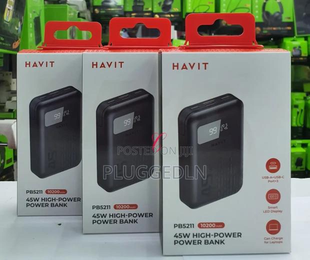 Havit Pb5211 *45w 10,200mah Laptop Charge
