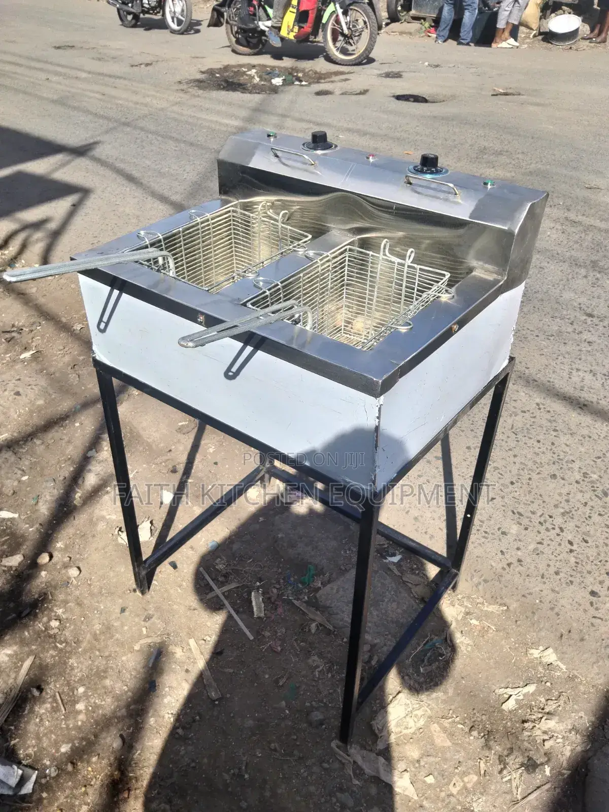 Electric Double Fryer