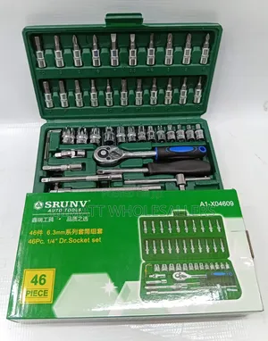 46 Pieces Socket Wrench