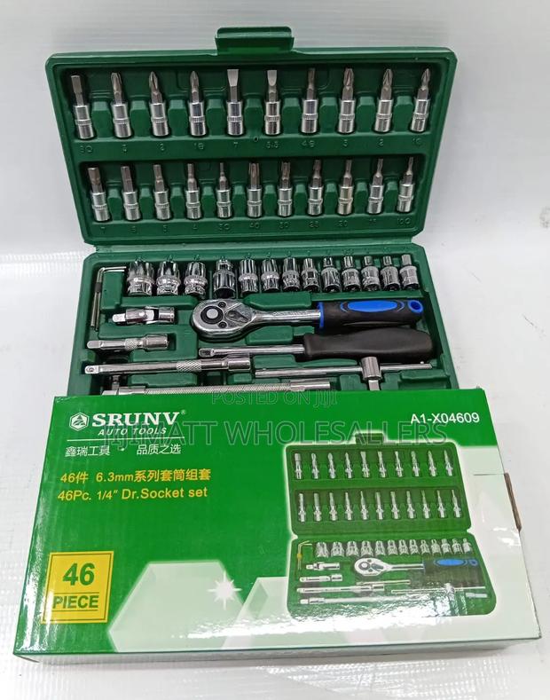 46 Pieces Socket Wrench