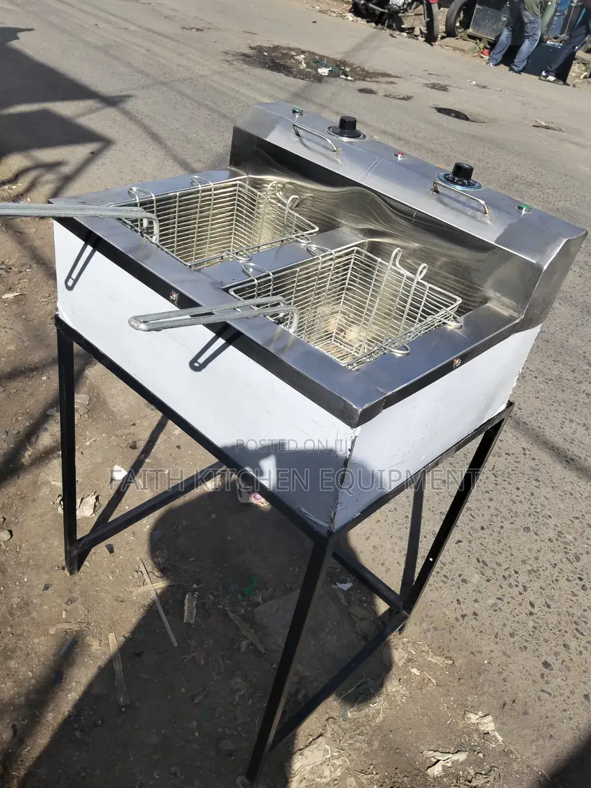 Electric Double Fryer