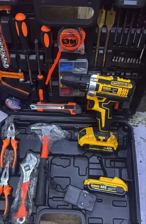 Dewalt Industrial Drill Machine Set - 48v Tool Set