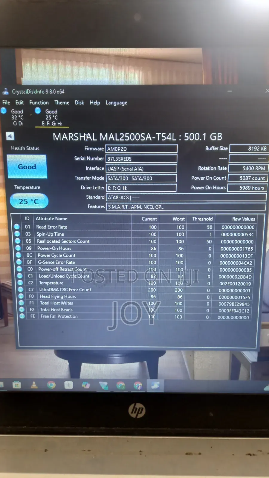 A Marshal 500gb Hard Disk!
