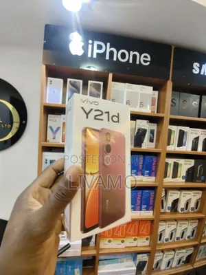 New Vivo Y21d 128 GB Silver