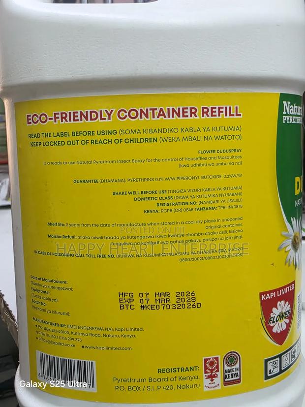 Dudu Spray Organic Insecticide 2l - thumbnail 4