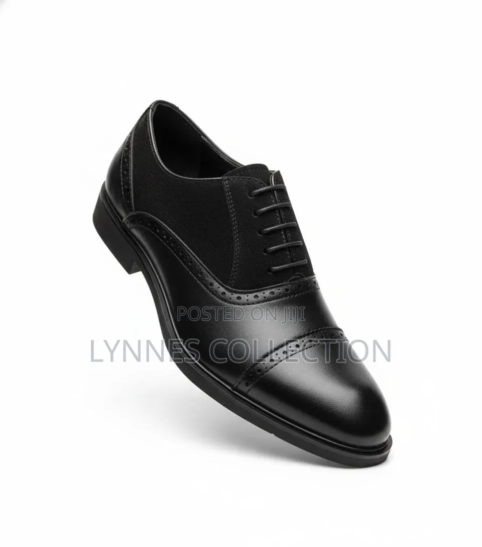 New Black High Quality Official Executive Shoes