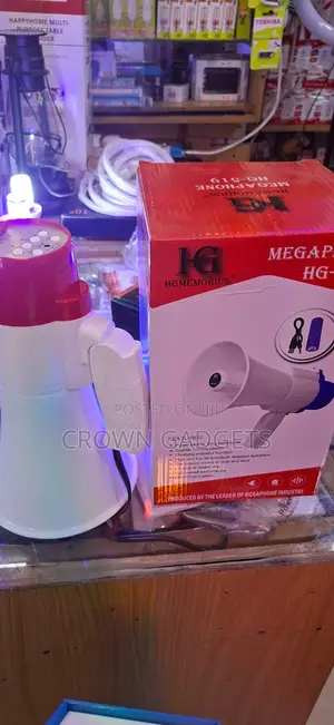 Rechargeable Megaphone Speaker Bluetooth Usb Sd Siren Mic
