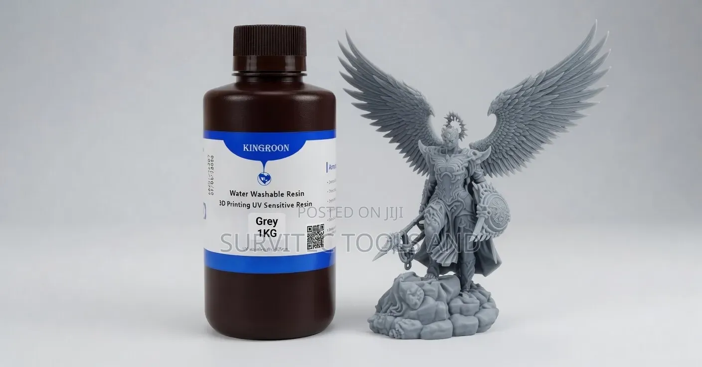 Kingroon Water Washable Resin Grey 1kg