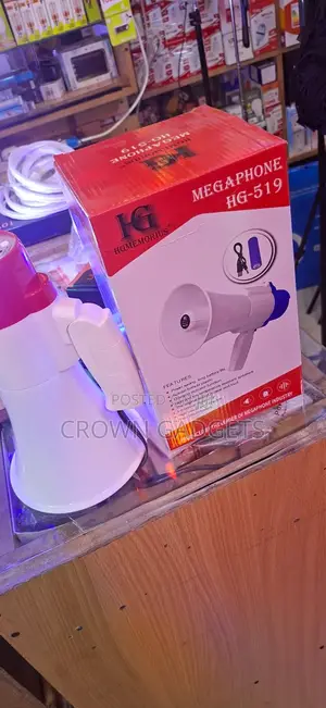 Rechargeable Handheld Megaphone Pa Speaker With Bluetooth
