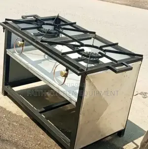 2 Burners Mild Steel With Handle