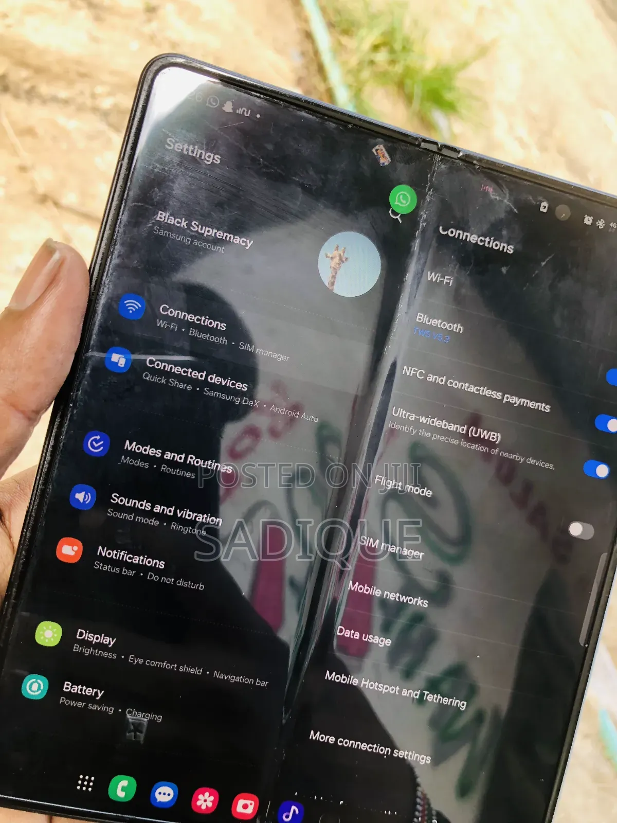 Samsung Galaxy Z Fold 3 512 GB Black