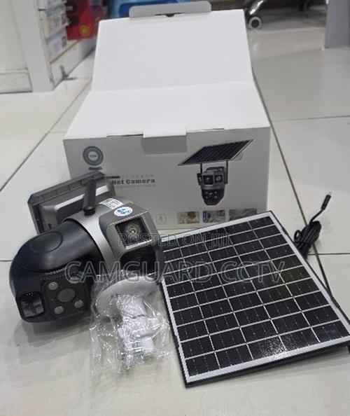 Dual Lens 4g Solar Security Camera V380 Pro PTZ Outdoor CCTV