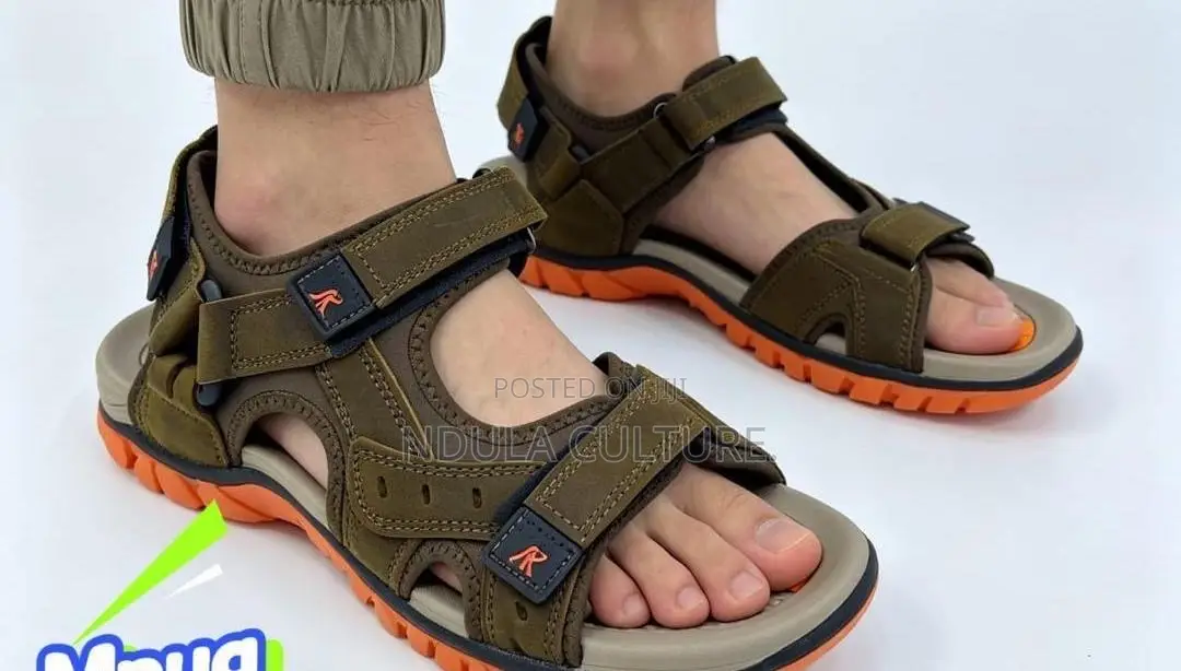 Tough Leather Hiking Sandals
