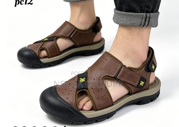 Tough Leather Hiking Sandals - thumbnail 2