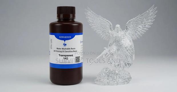 Kingroon Water Washable Resin Transparent 1kg