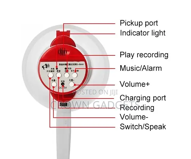 Rechargeable Pa Megaphone Bluetooth Music Playback Speaker