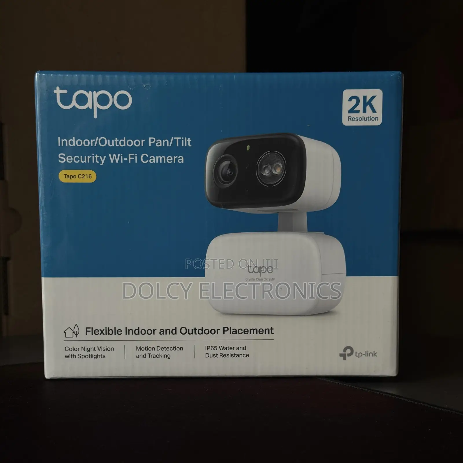 Tp-Link Tapo C216 Outdoor Pan Tilt Wi-Fi Security Camera