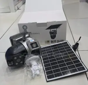 Quality Solar Powered 4g PTZ Camera Dual Lens With V380 Pro App