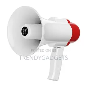 Megaphone Speaker With Usb Sd Bluetooth Voice Recorder