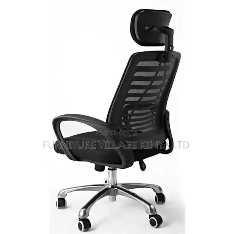 Breathable Backrest Mesh Headrest Chair