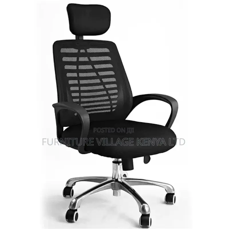 Breathable Backrest Mesh Headrest Chair