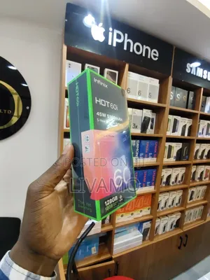 New Infinix Hot 60i 128 GB Black